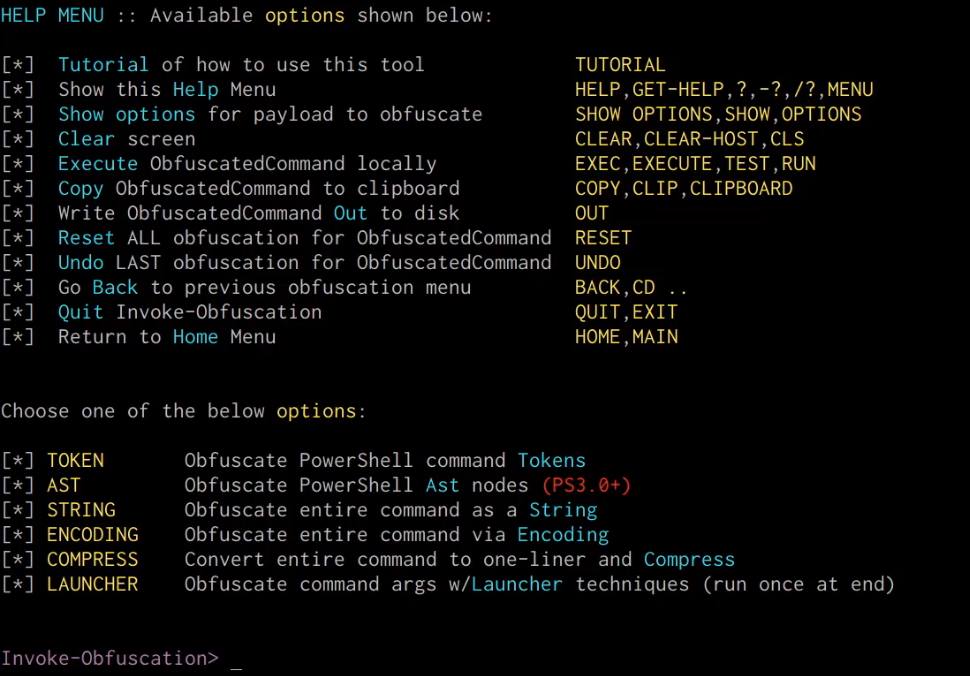 Invoke-Obfuscation.ps1 output